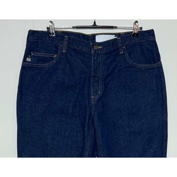 Carhartt FR Jeans Mens 36x30 Blue Cat2 NFPA 2112 Flame Resistant Chippewa Chore - Picture 2 of 11
